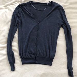 Dark Blue Cardigan